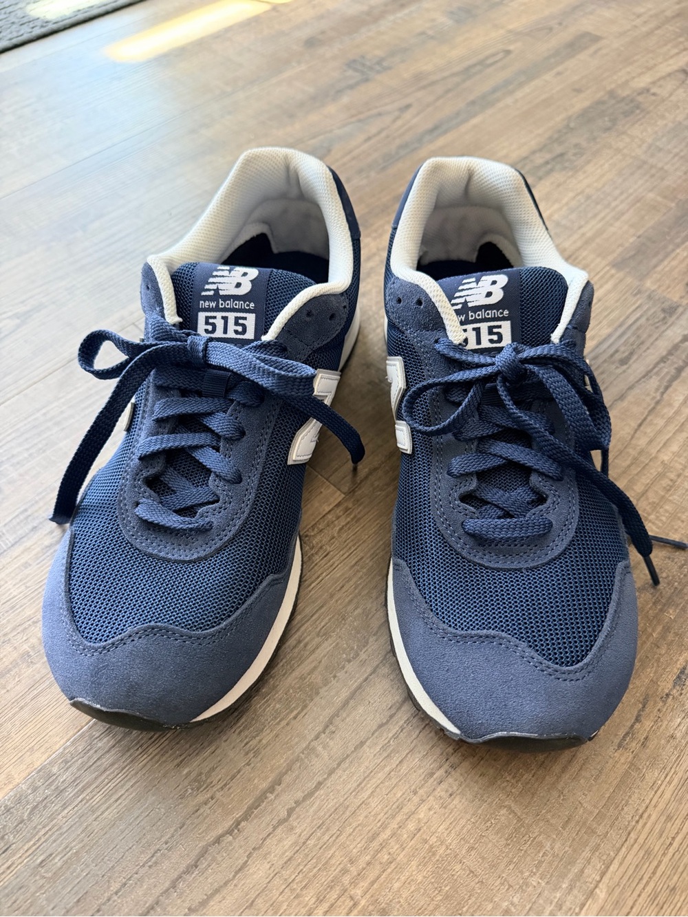 New Balance Navy and White 515 Men's Sneakers